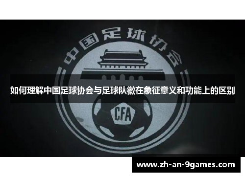 如何理解中国足球协会与足球队徽在象征意义和功能上的区别