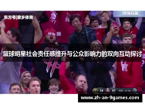 篮球明星社会责任感提升与公众影响力的双向互动探讨