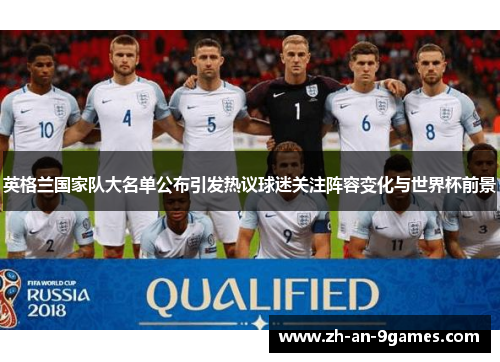 英格兰国家队大名单公布引发热议球迷关注阵容变化与世界杯前景