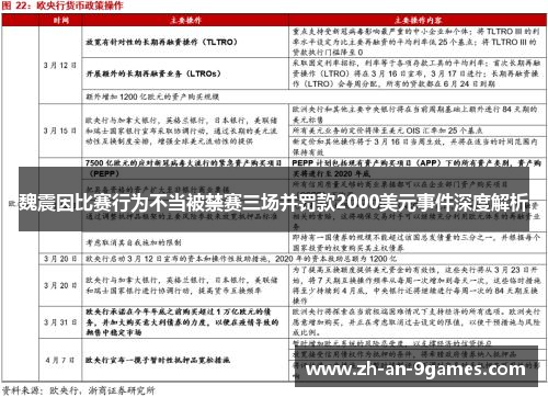 魏震因比赛行为不当被禁赛三场并罚款2000美元事件深度解析 魏震因比赛行为不当被禁赛三场并罚款2000美元事件深度解析